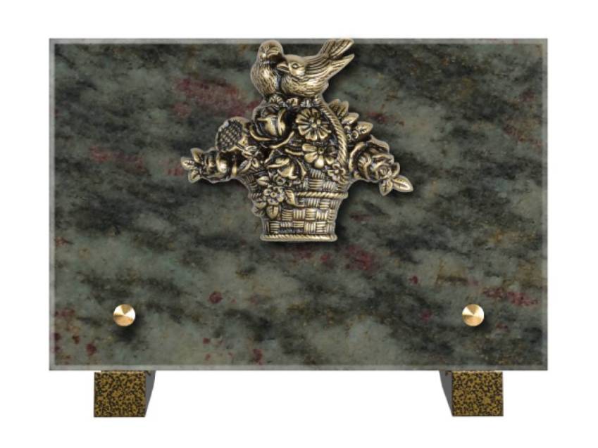 Granite Rectangle Souvenir Plaque.