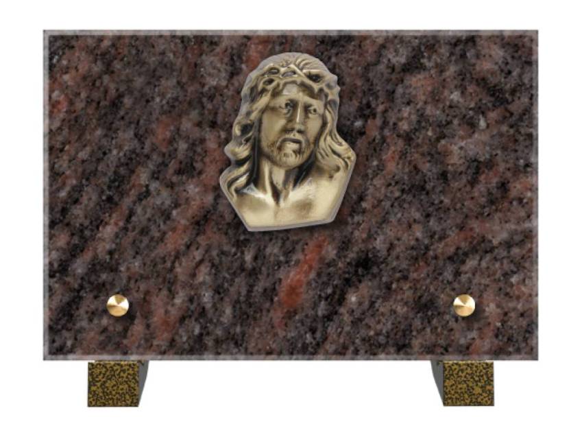 Plaque Granit Rectangle souvenir