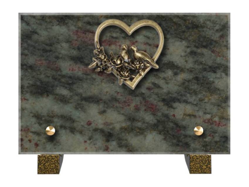 Plaque Granit Rectangle souvenir