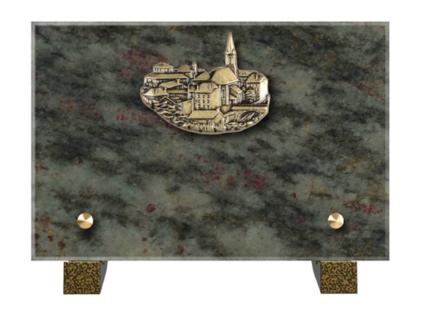 Granite Rectangle Souvenir Plaque.