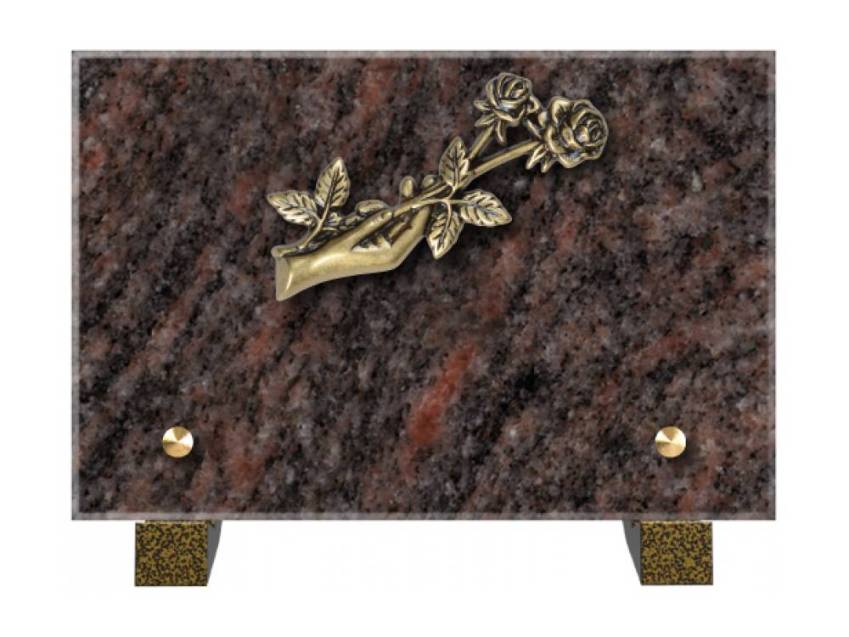 Granite Rectangle Souvenir Plaque.