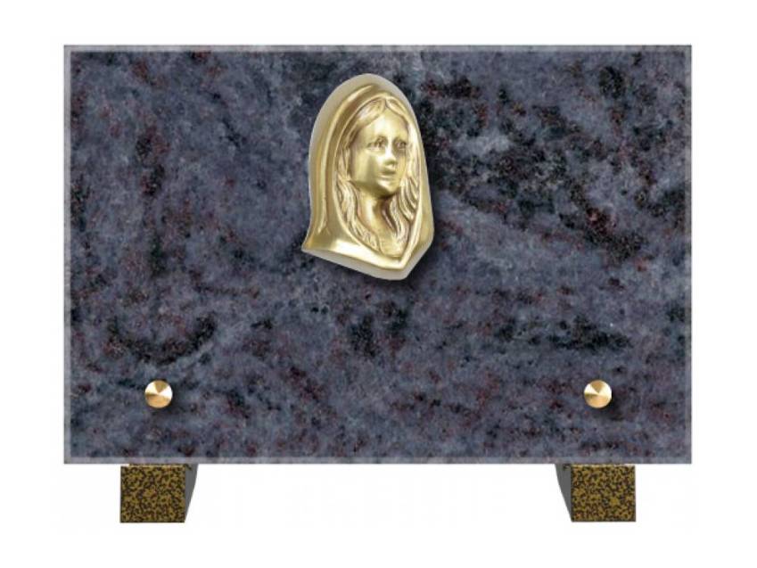 Plaque Granit Rectangle souvenir