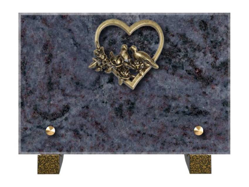 Granite Rectangle Souvenir Plaque.