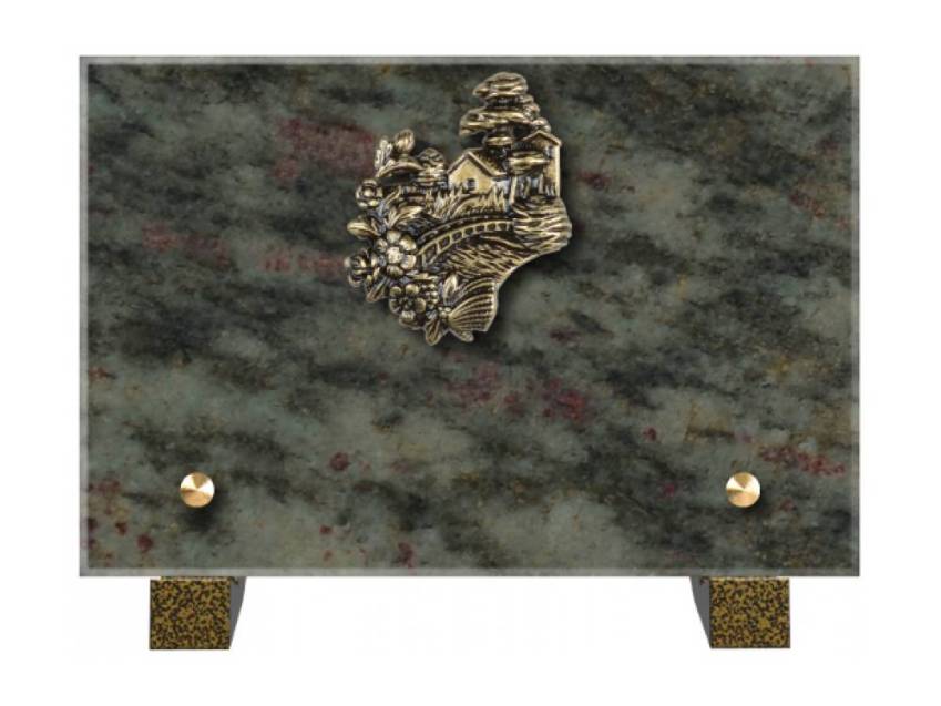 Granite Rectangle Souvenir Plaque.