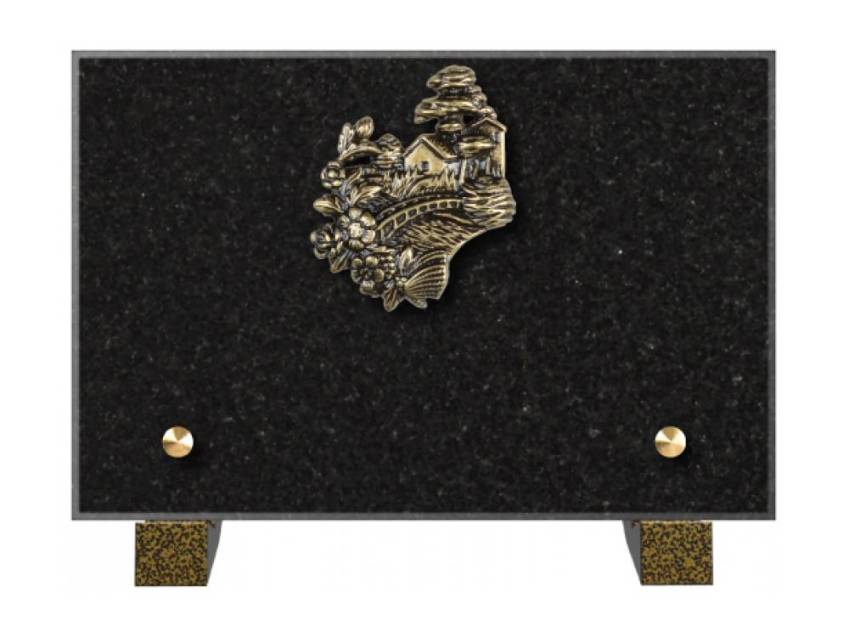 Granite Rectangle Souvenir Plaque.