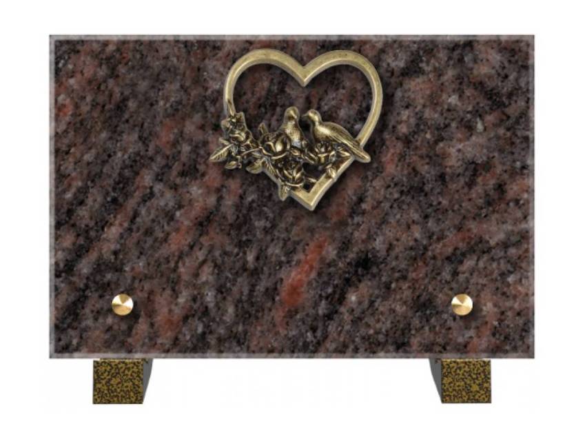 Granite Rectangle Souvenir Plaque.