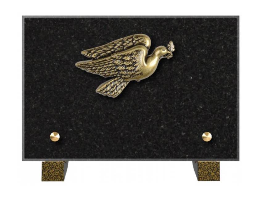 Granite Rectangle Souvenir Plaque.