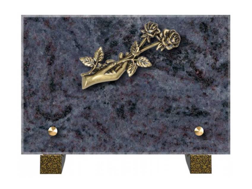 Plaque Granit Rectangle souvenir