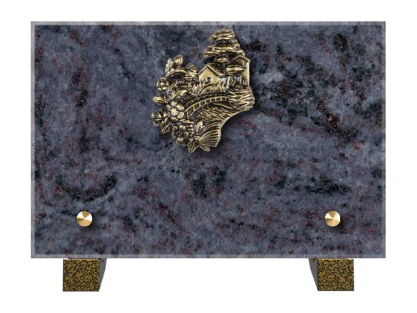 Granite Rectangle Souvenir Plaque.