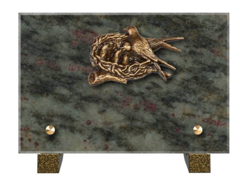 Granite Rectangle Souvenir Plaque.