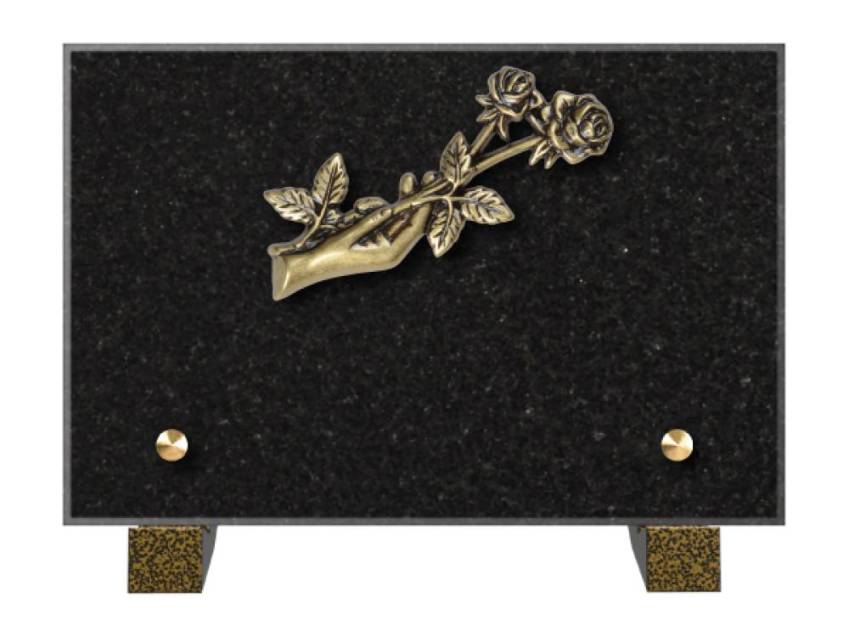 Granite Rectangle Souvenir Plaque.