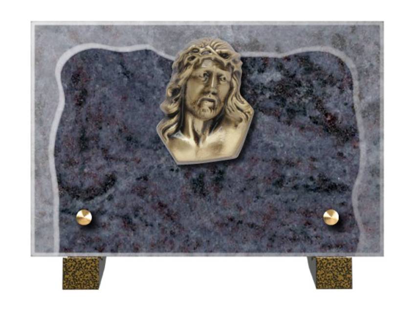 Harmonious Granite Rectangle Plaque.