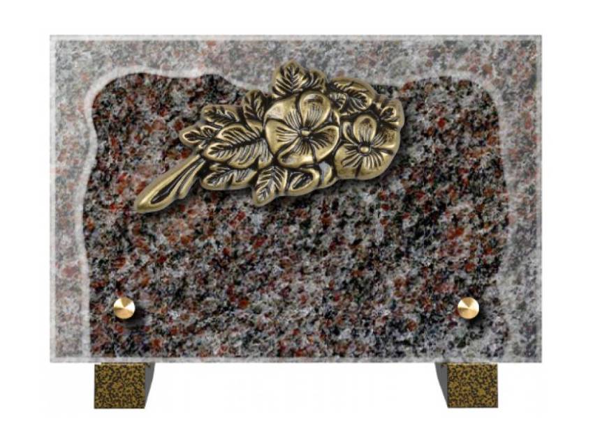 Harmonious Granite Rectangle Plaque.