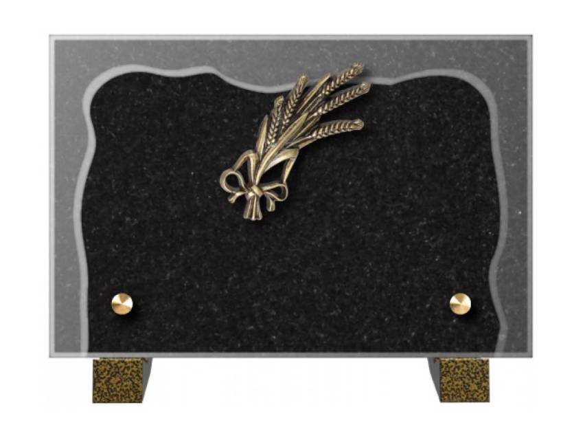 Harmonious Granite Rectangle Plaque.