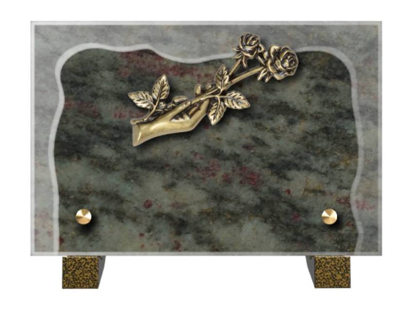 Harmonious Granite Rectangle Plaque.