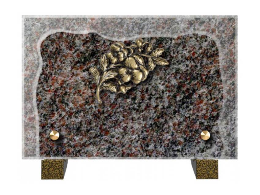 Harmonious Granite Rectangle Plaque.