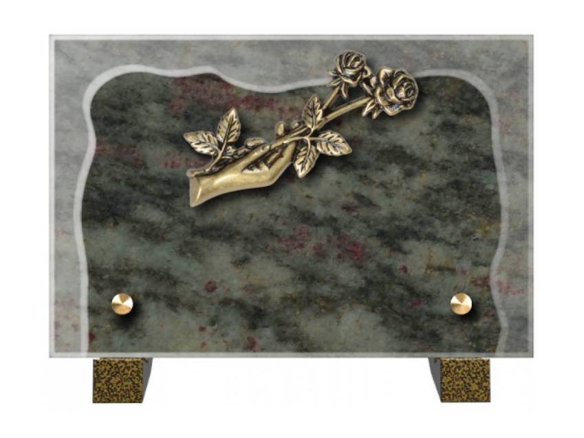 Harmonious Granite Rectangle Plaque.