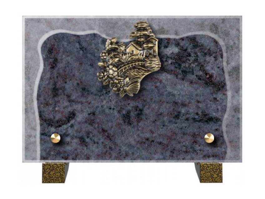 Harmonious Granite Rectangle Plaque.