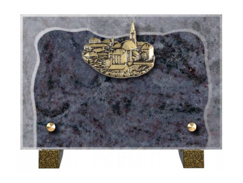 Harmonious Granite Rectangle Plaque.