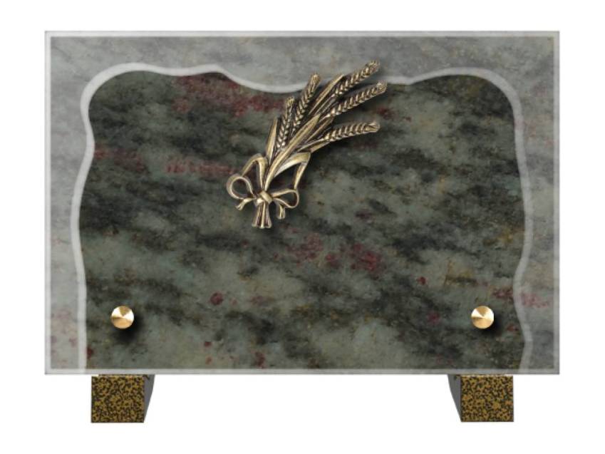 Harmonious Granite Rectangle Plaque.