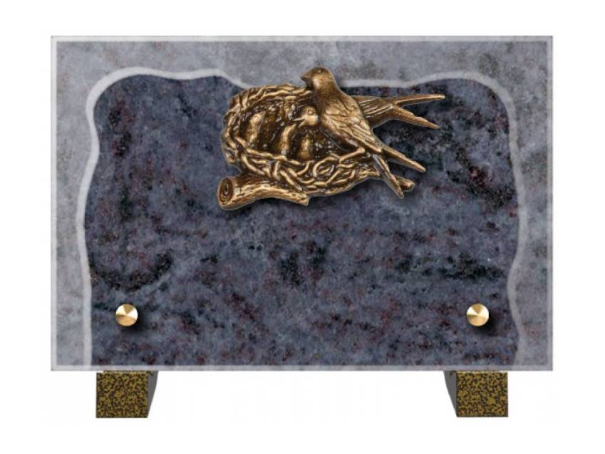 Harmonious Granite Rectangle Plaque.