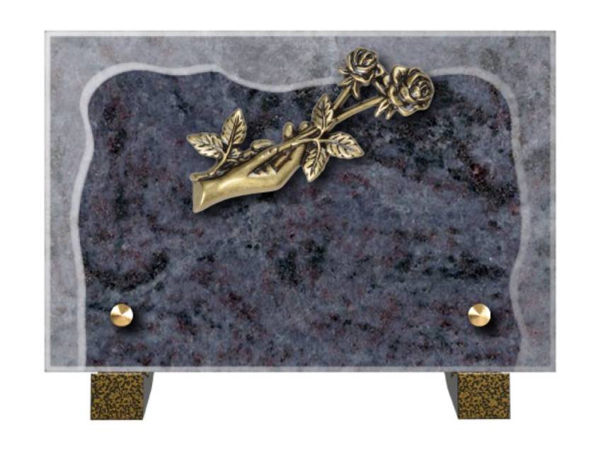 Harmonious Granite Rectangle Plaque.