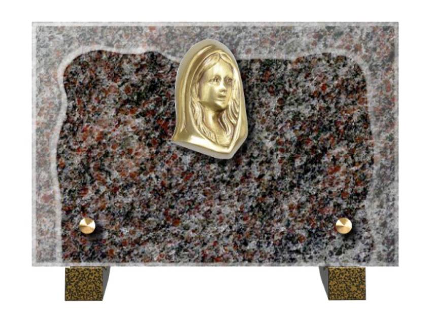 Harmonious Granite Rectangle Plaque.