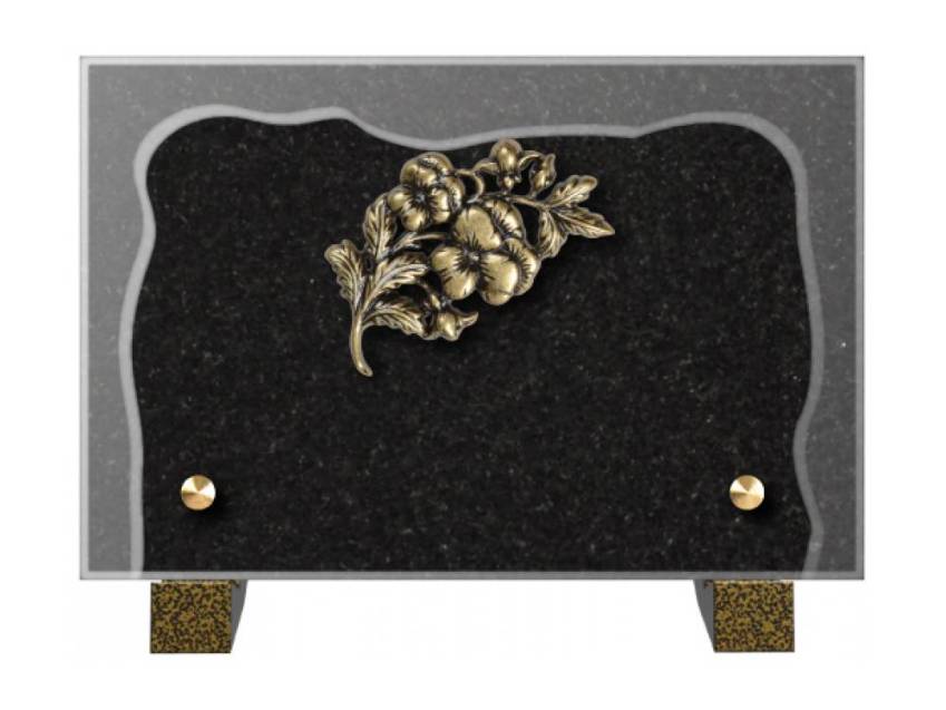 Harmonious Granite Rectangle Plaque.