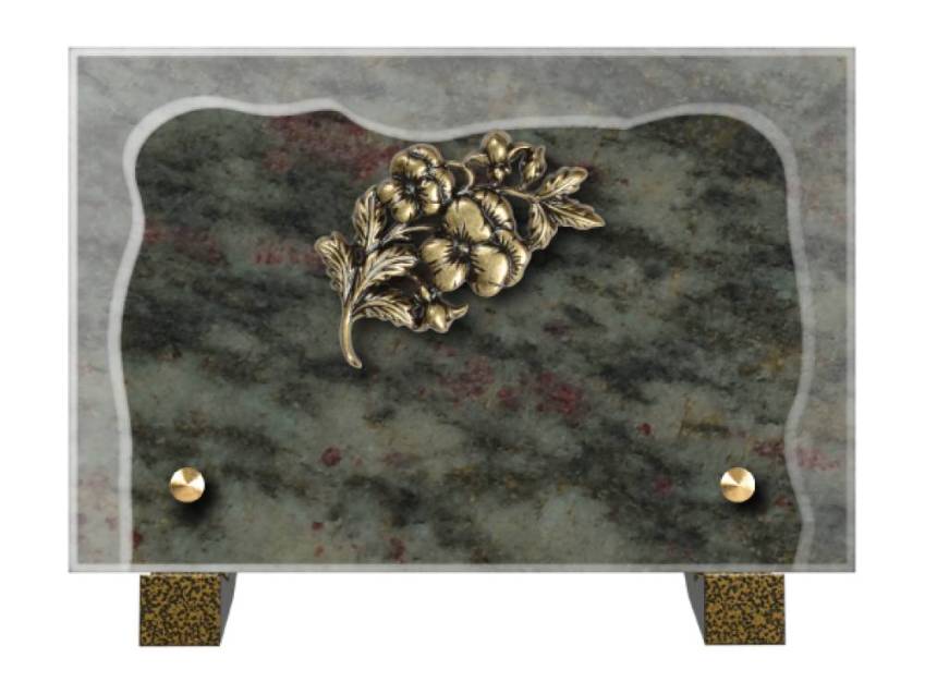 Harmonious Granite Rectangle Plaque.