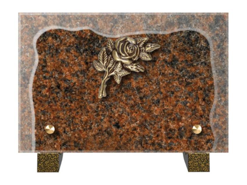 Harmonious Granite Rectangle Plaque.