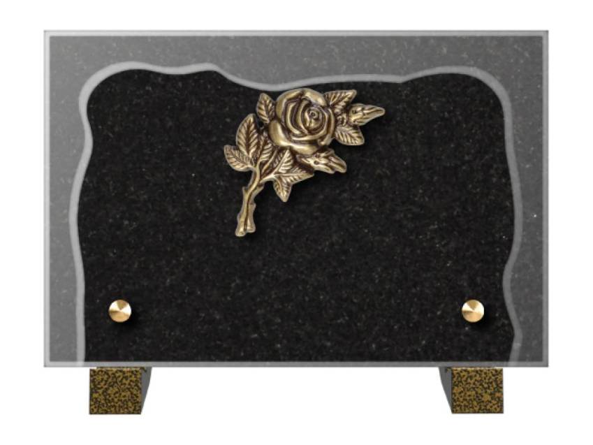 Harmonious Granite Rectangle Plaque.