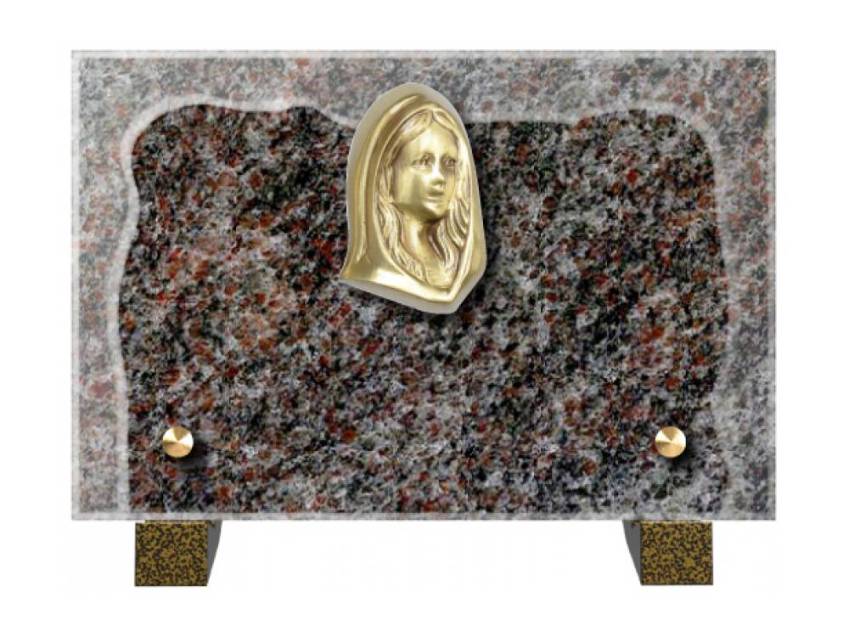 Harmonious Granite Rectangle Plaque.