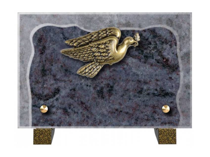 Harmonious Granite Rectangle Plaque.