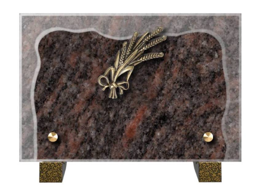 Harmonious Granite Rectangle Plaque.