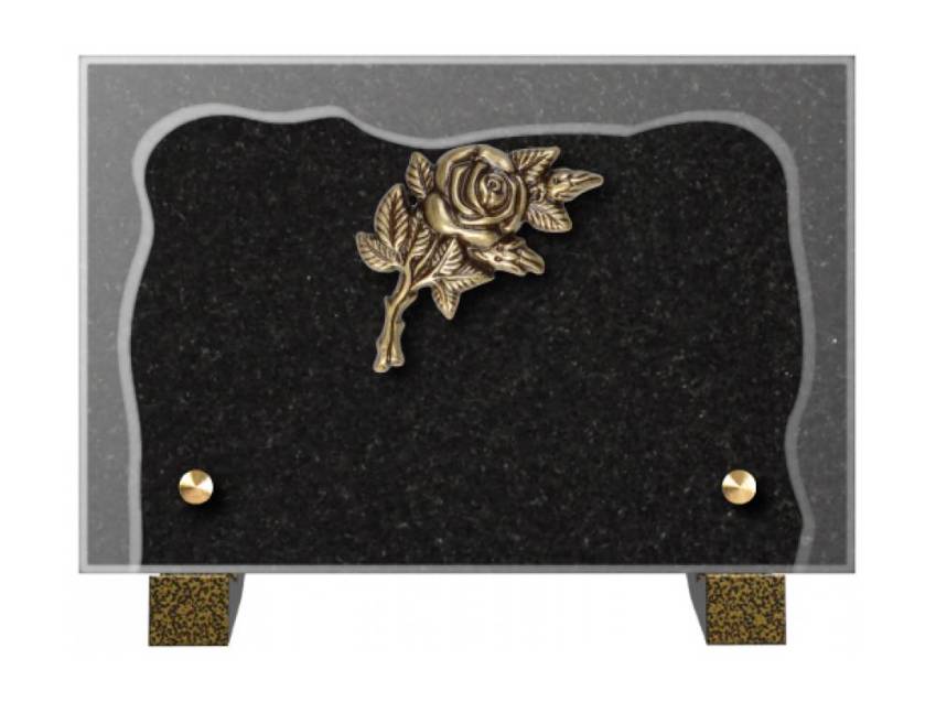 Harmonious Granite Rectangle Plaque.