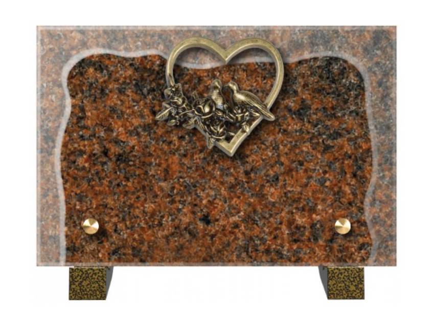 Harmonious Granite Rectangle Plaque.