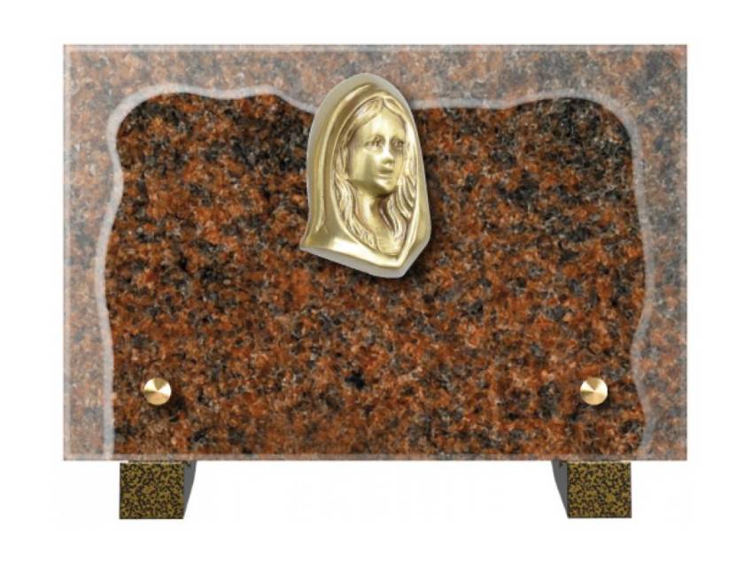 Harmonious Granite Rectangle Plaque.