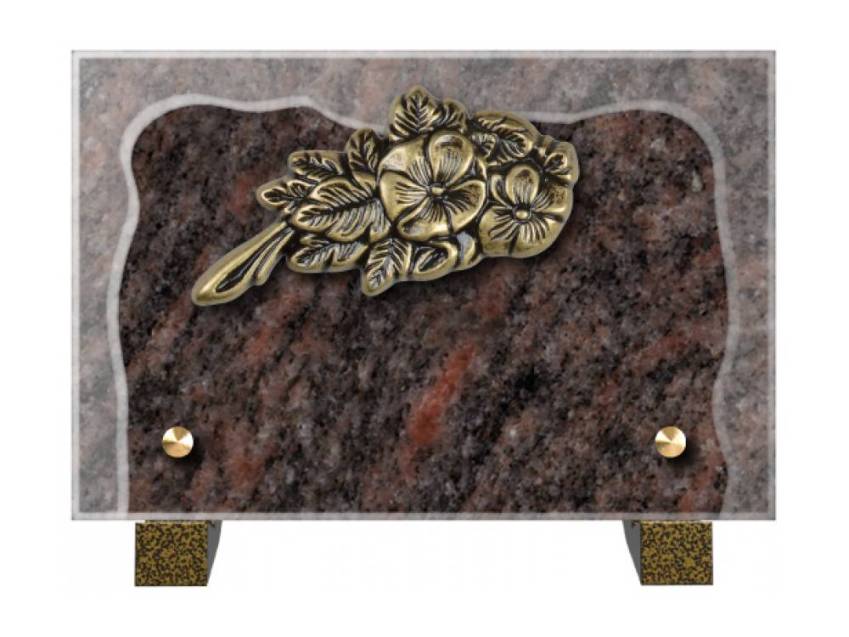 Harmonious Granite Rectangle Plaque.