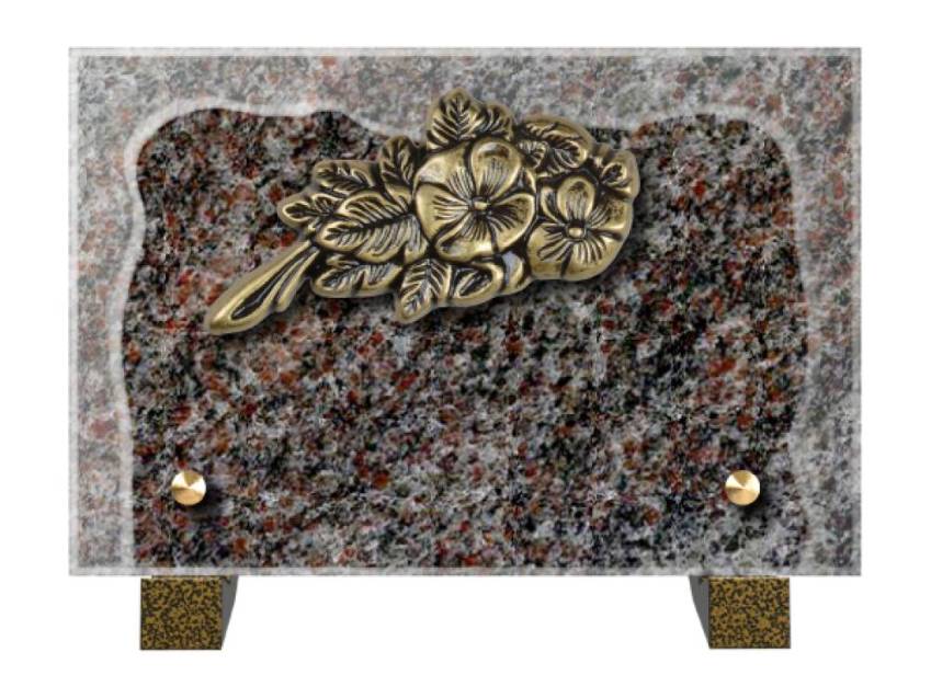 Harmonious Granite Rectangle Plaque.