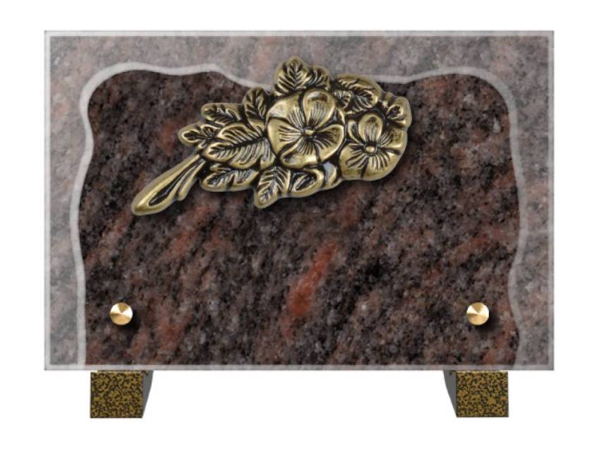 Harmonious Granite Rectangle Plaque.