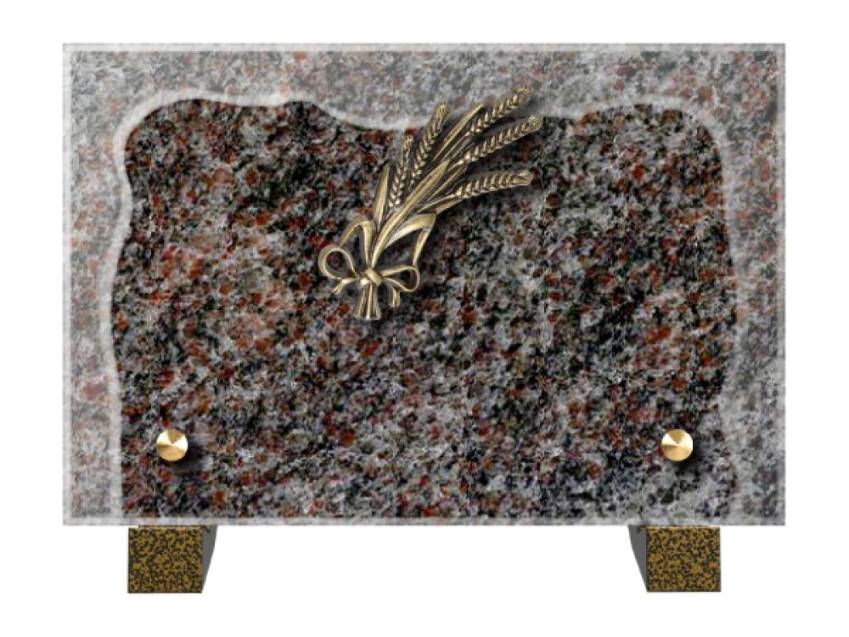 Harmonious Granite Rectangle Plaque.