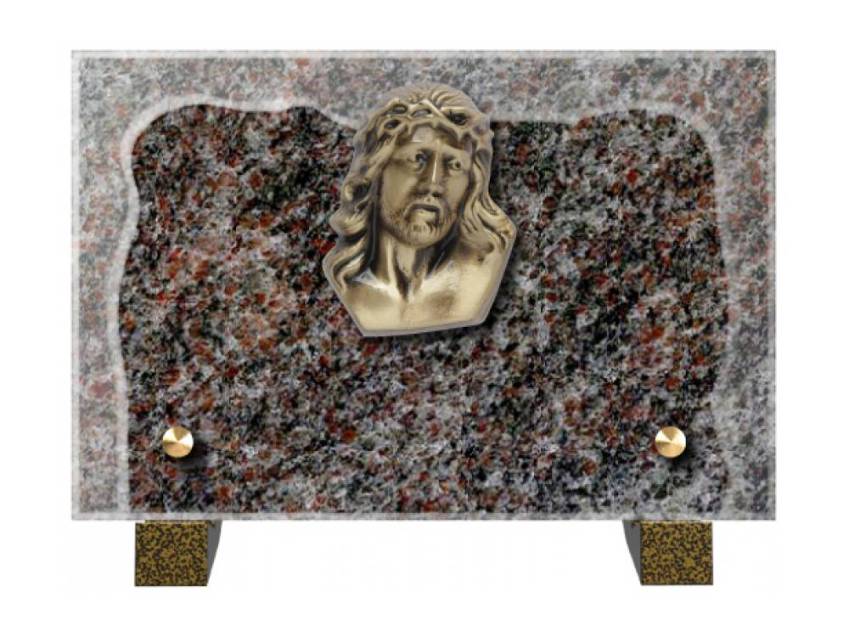 Harmonious Granite Rectangle Plaque.