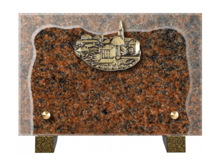 Harmonious Granite Rectangle Plaque.