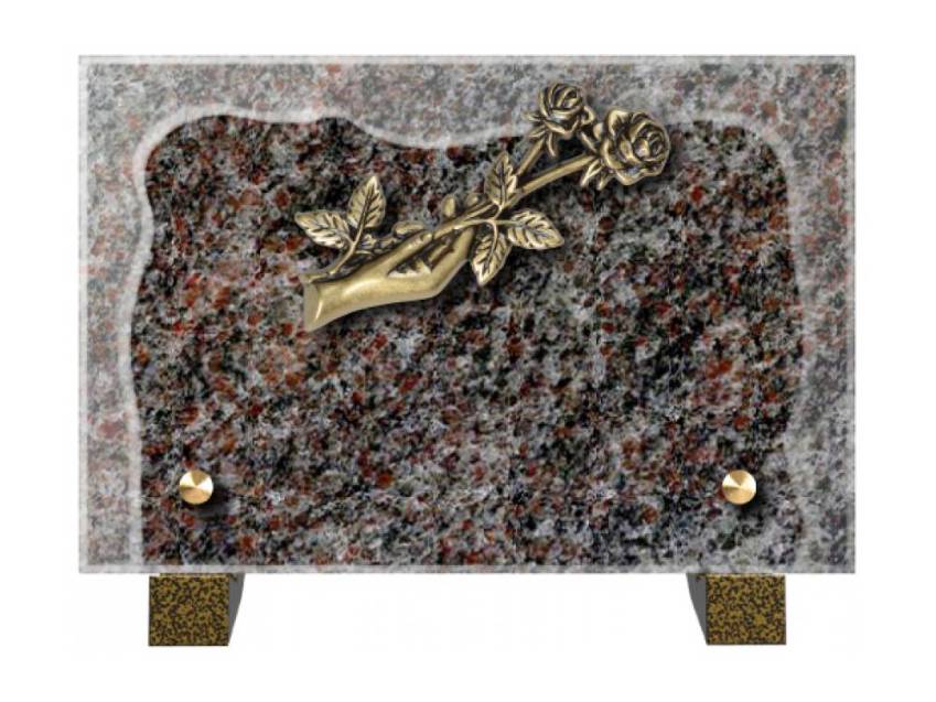 Harmonious Granite Rectangle Plaque.