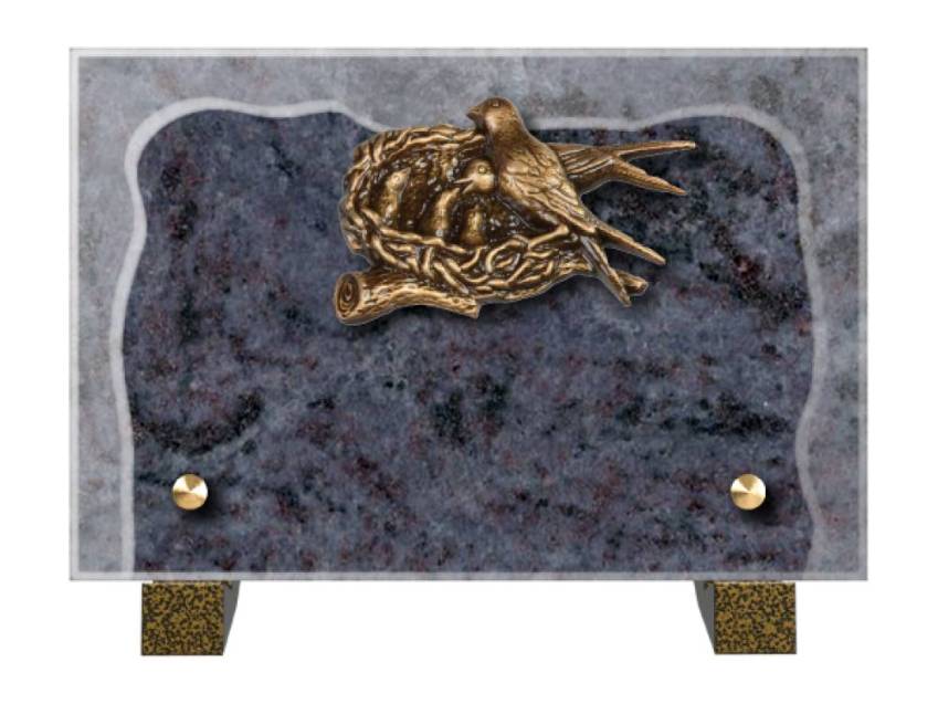 Harmonious Granite Rectangle Plaque.