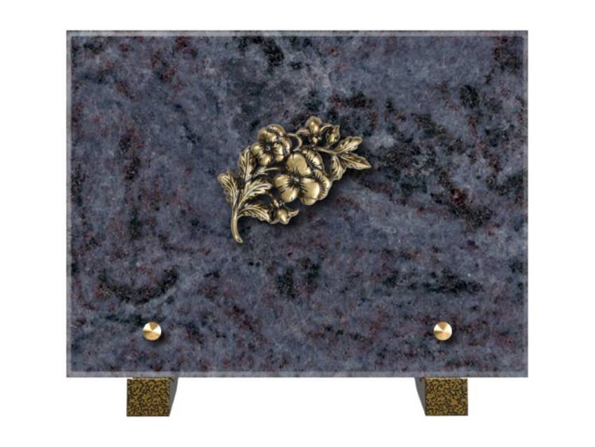 Idyllic Rectangular Granite Plaque.