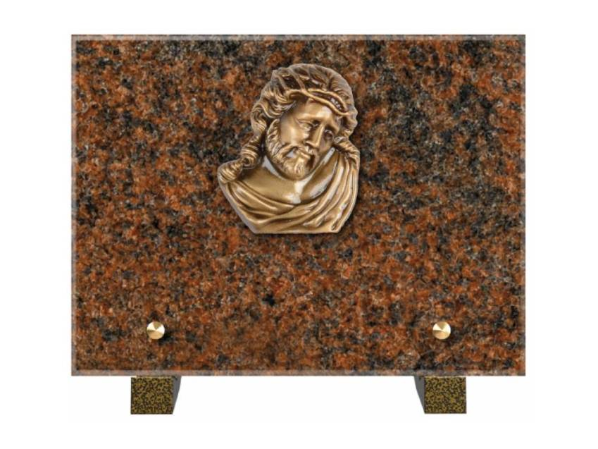 Idyllic Rectangular Granite Plaque.