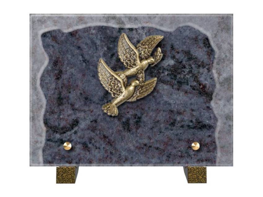 Plaque Granit Rectangle hommage