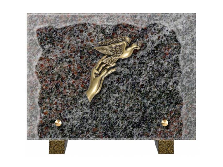 Plaque Granit Rectangle hommage