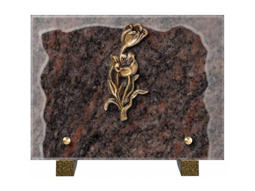 Plaque Granit Rectangle hommage